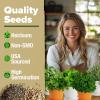 imageHOME GROWN    8 Herb Seeds Garden Kit Complete Indoor Planter Gift with Basil Cilantro Mint ampamp More Unique Kitchen Growing Set for Women Men Birthday Housewarming PresentOriginal