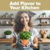 imageHOME GROWN    8 Herb Seeds Garden Kit Complete Indoor Planter Gift with Basil Cilantro Mint ampamp More Unique Kitchen Growing Set for Women Men Birthday Housewarming PresentOriginal
