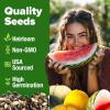 imageHOME GROWN   25 Heirloom Vegetable Seeds Kit  14200 NONGMO Seeds for Planting Vegetables Survival Garden Seed Vault Tomatoes Carrots Beans Kale Peppers Indoor Outdoor Garden5Pack