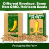 imageHOME GROWN   5 Pumpkin Seeds Mix  40 Seeds  Heirloom Pumpkin for Planting Ideal Garden for Unique Varieties Yellow Paris and Casper Culinary and Decorative UseBanana Pepper