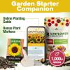 imageHOME GROWN   Autumn Beauty Sunflower Seeds to Plant 40 Heirloom NonGMO Sunflower Seeds for Planting Blooms for Pollinator Support and Ornamental Flower Garden Helianthus annuus8 Varieties Sunflower