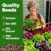 imageHOME GROWN 10 Herb Seeds for Planting 3000 NonGMO Heirloom Seeds  Extra Large Variety Pack Herb Kit  Indoor Outdoor ampamp Hydroponic  Culinary Seed Set  Grow Your Own Herbs  Gift for Beginners8Pack