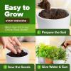imageHOME GROWN 10 Herb Seeds for Planting 3000 NonGMO Heirloom Seeds  Extra Large Variety Pack Herb Kit  Indoor Outdoor ampamp Hydroponic  Culinary Seed Set  Grow Your Own Herbs  Gift for Beginners30Pack