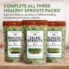 imageHOME GROWN Broccoli Seeds 8 oz  for Sprouting or Microgreens   High Germination Sprout Seeds Nutritious Micro Greens  Broccoli Sprouts in 5 days  Sulforaphane Rich16 oz