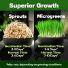 imageHOME GROWN Broccoli Seeds 8 oz  for Sprouting or Microgreens   High Germination Sprout Seeds Nutritious Micro Greens  Broccoli Sprouts in 5 days  Sulforaphane Rich15 lbs