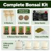 imageHOME GROWN Succulent ampamp Cactus Seed Kit for Planting  Enthusiasts Favorites Premium Cactus ampamp Succulent Starter Kit 4 Planters Drip Trays Markers Seeds Mix Soil  DIY Gift KitsBonsai Garden Kit