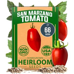 imageHOME GROWN   5 Pumpkin Seeds Mix  40 Seeds  Heirloom Pumpkin for Planting Ideal Garden for Unique Varieties Yellow Paris and Casper Culinary and Decorative UseSan Marzano Tomato