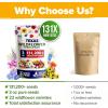 imageHOME GROWN 131200 Pure Wildflower Seeds   Premium Texas Flower Seeds 3 Oz Perennial Garden Seeds for Birds ampamp Butterflies  Wild Flowers Bulk Perennial 22 Varieties Flower Seed for Planting3 oz
