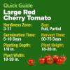 imageHOME GROWN San Marzano Tomato Seeds  132 Heirloom   Seeds  High Germination Tomatoes for Indoor ampamp Outdoor Growing  Classic Paste Variety for Gardeners ampamp Home UseCherry Tomato 2Pack