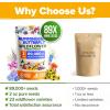 imageHOME GROWN Wildflower Seeds 3oz 89000 Flower Seed Mix  No Filler  19 Varieties USASourced Bulk Wild Flowers Seeds for Planting Butterfly ampamp Pollinator Perennial and Annual Wild Flower MixHummingbird Lite 2oz