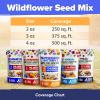 imageHOME GROWN Wildflower Seeds 3oz 89000 Flower Seed Mix  No Filler  19 Varieties USASourced Bulk Wild Flowers Seeds for Planting Butterfly ampamp Pollinator Perennial and Annual Wild Flower MixHummingbird Mix 3oz