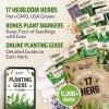 image17 Herb Culinary Seed Vault  5200 Heirloom   Seeds for IndoorOutdoor or Hydroponic Gardens  High Germination  Cilantro Mint Chives Basil Parsley ampamp More