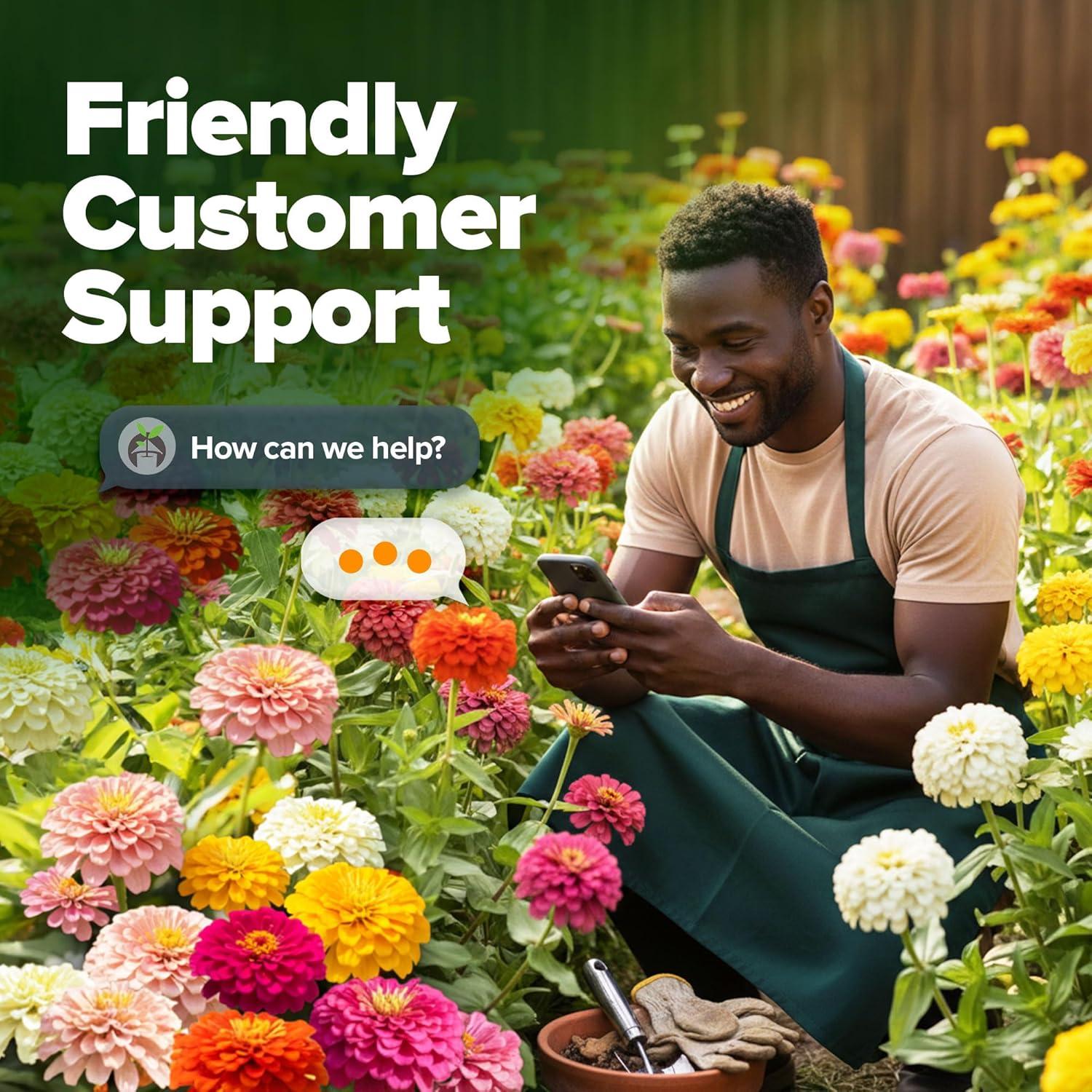 imageHOME GROWN Dwarf Zinnia Seeds Mix  17000 Pumila Zinnia Seeds for 2026  Zinnia Flower Seeds for Planting Outdoors  Bulk Colorful Cut Annual Flowers for Summer Gardens amp Containers Zinnia elegans