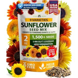 imageHOME GROWN Bachelor Button Flower Seeds Tall Mix 700 Cornflower Heirloom Seeds for Planting  Quick Blooming NonGMO Pollinator Friendly Easy to Grow Wildflowers USA Grown Centaurea cyanusSunflower