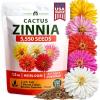imageHOME GROWN Cosmos Bright Lights Mix Seeds  5000 Cosmos Sulphureus for Planting Spring 2026 Refined Wildflower Herb Seed Mix Easy Grow Outdoor Flower Seeds for GardensZinnia Cactus  Large