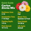 image:imageHOME GROWN Zinnia Cactus Mix Seeds  2000 Heirloom NonGMO Flower Seeds for Spring 2026 Planting Outdoors Large Cactus Blooms Tall Cut Flower Garden USDA Zones 310 Zinnia elegansZinnia Cactus  Large