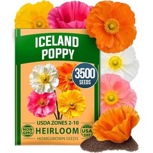 image:imageHOME GROWN Cosmos Bright Lights Mix Seeds  400 Cosmos Sulphureus for Planting Spring 2026 Refined Wildflower Herb Seed Mix Easy Grow Outdoor Flower Seeds for GardensPoppy Iceland