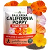image:imageHOME GROWN Ballerina Mix California Poppy Seeds for Planting 10000 Seeds Eschscholzia californica