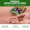 image:imageHOME GROWN Johnny Jump Up Helen Mount Viola Seeds 3000 Viola Tricolor  3000 Seeds 1500 Each 2 Pack  Zones 39  Pollinator Friendly  NonGMO Heirloom  AnnualBiennial